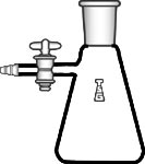 Flask, Filtering, Heavy Wall, Standard Taper with Stopcock